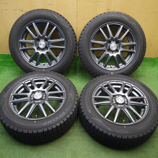 バリ溝！24年！9.5分★スタッドレス 175/65R15 ダンロップ ウインターマックス WM02 dP devotion dPデボーション 15インチ PCD100/4H★6021001Hス