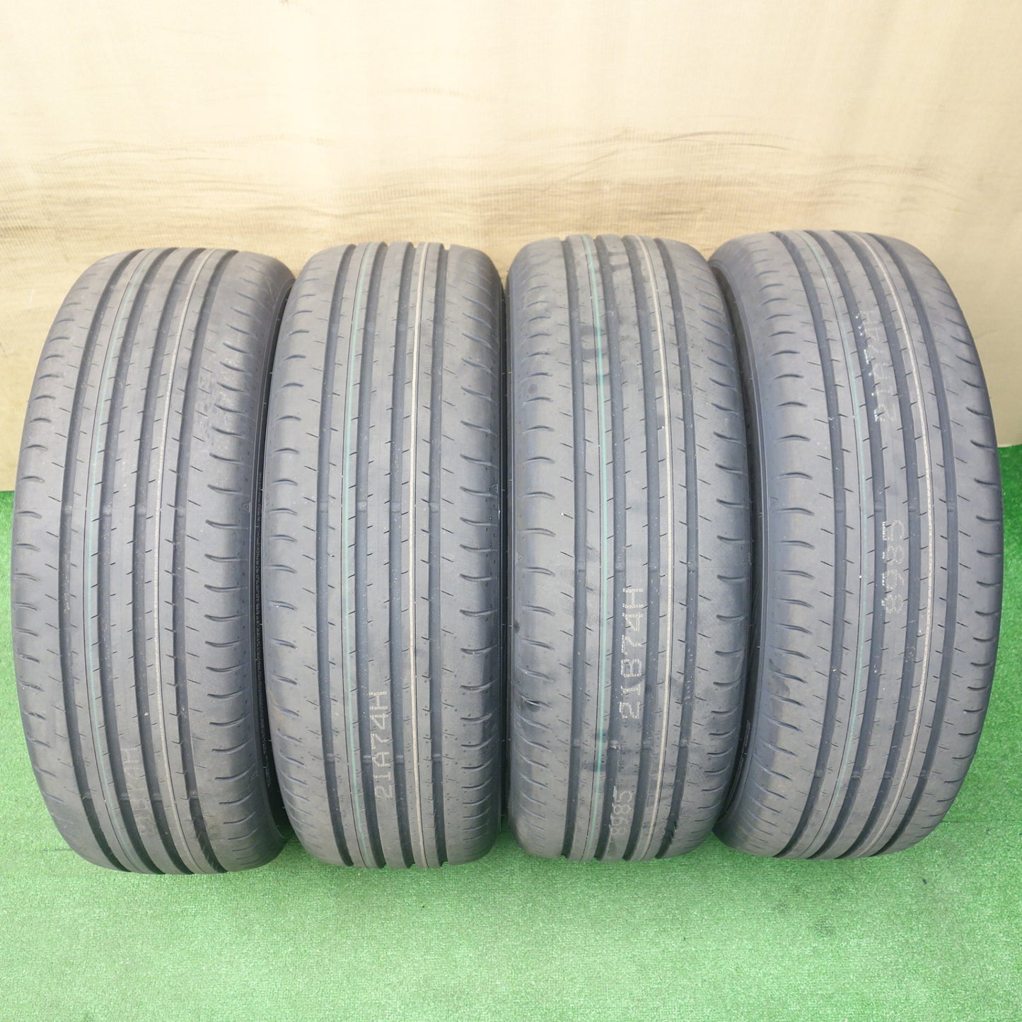 新車外し！25年★トヨタ 40系 アルファード ヴェルファイア エグゼクティブ 純正 225/55R19 ダンロップ SPスポーツマックス 060 19インチ PCD120/5H★6031101KTノ