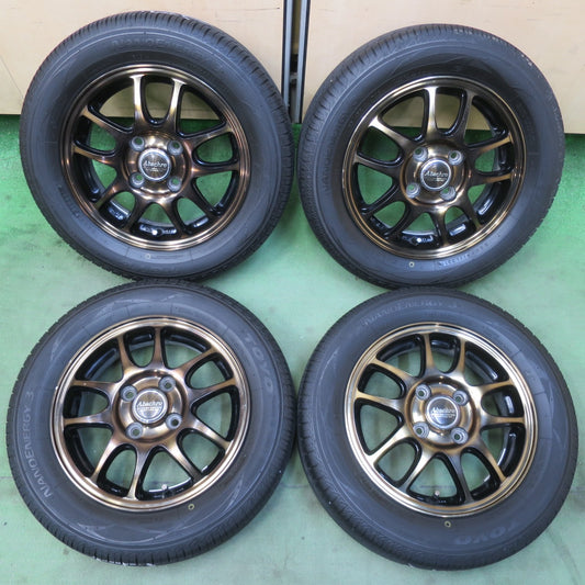 4本価格★155/65R13 トーヨー ナノエナジー3 MANARAY SPORT Abachro マナレイスポーツ アバクロ 13インチ PCD100/4H★6032410イノ