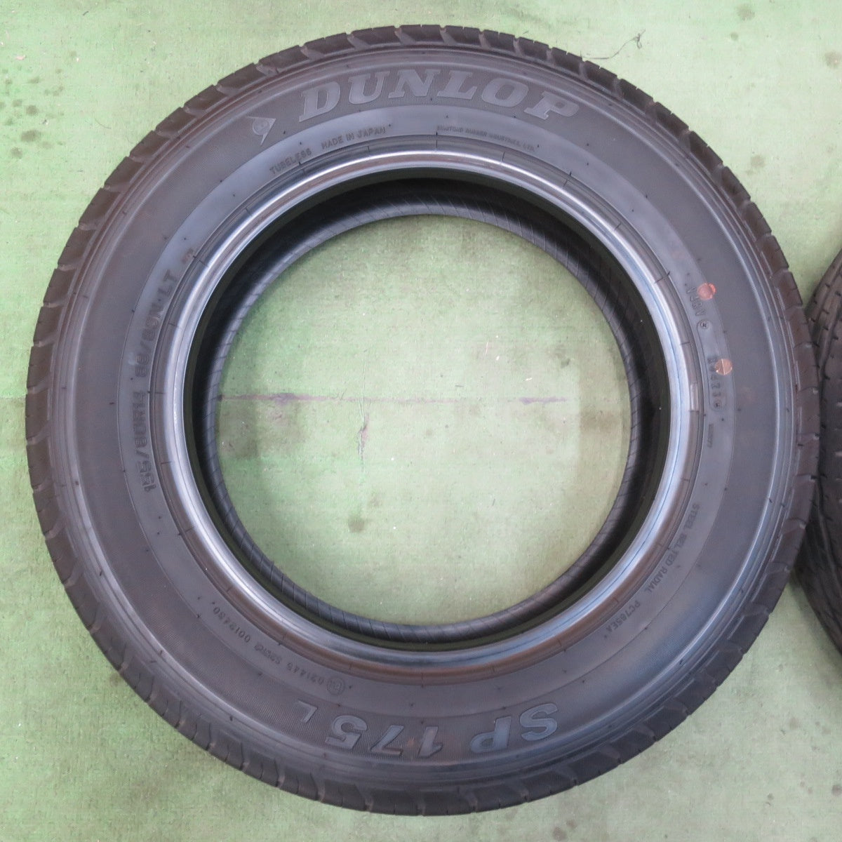 バリ溝！23年！9.5分★155/80R14 88/86N ダンロップ SP175L タイヤ 14インチ プロボックス サクシード 等★6021104イノタ
