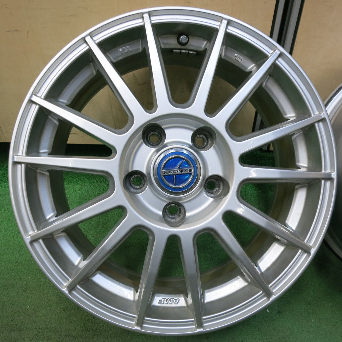 [送料無料] 4本価格★BLUE・NESS BN/2 weds 16インチ ホイール ブルーネス ウェッズ 16×6.5J PCD114.3/5H★5021403SYホ
