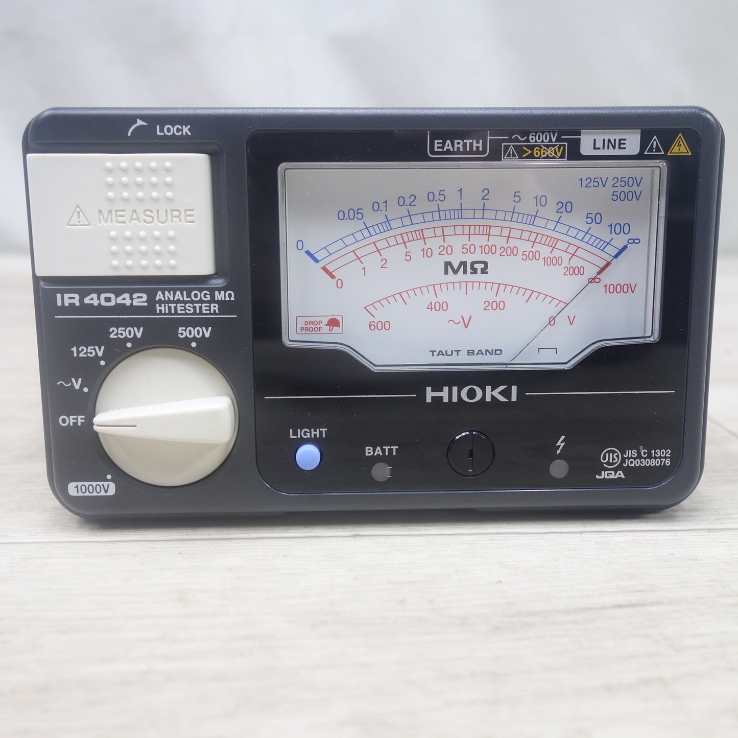 [送料無料] 美品◆HIOKI 日置 アナログ メグ オーム ハイテスター IR4042 絶縁抵抗計 計測器 測定器◆