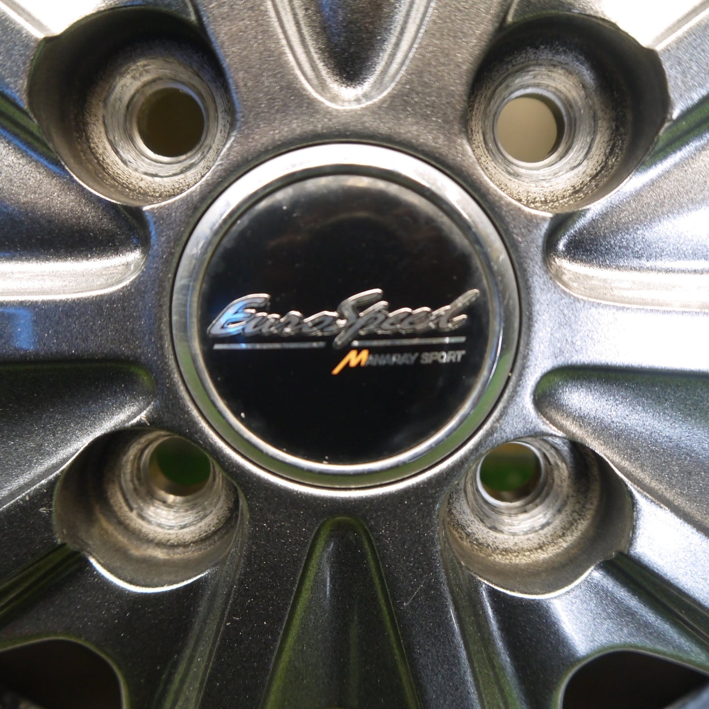 キレイ★スタッドレス 155/65R13 ブリヂストン アイスパートナー2 EuroSpeed MANARAY SPORT ユーロスピード 13インチ PCD100/4H★6052201Hス