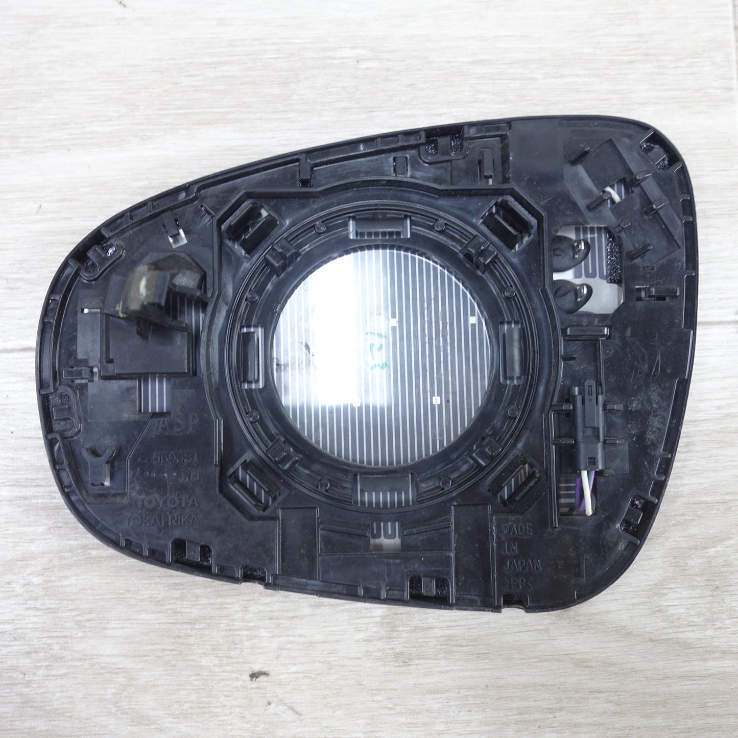 [送料無料] ◆レクサス GS GRL10-16 純正 ドア ミラー 027486 KOITO 50-153 右側のみ 黒 現状品◆