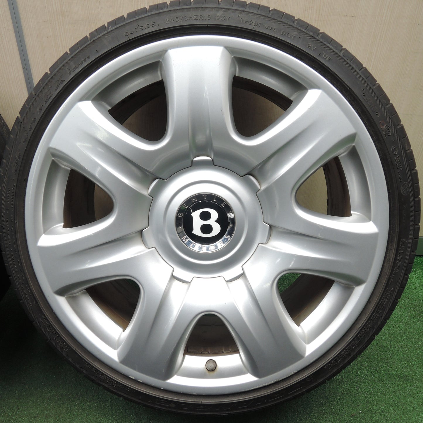 *送料無料* 4本価格★ベントレー 純正 245/35R19 トライアングル SPORTEX TSH11 19インチ PCD112/5H★4031308TNノ