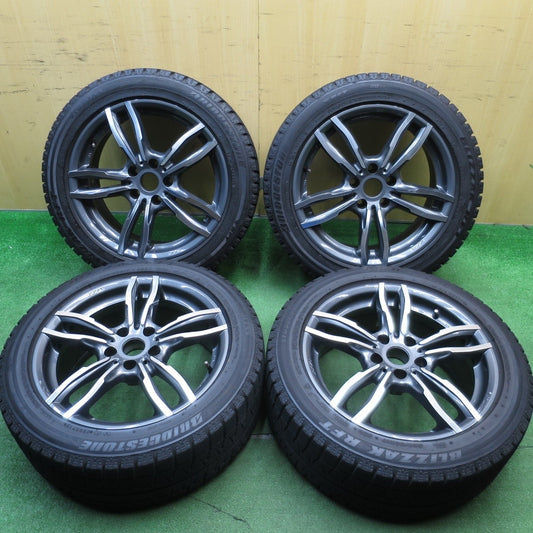 バリ溝！キレイ！8.5分★BMW 等 MAK LUFT FF 225/50R17 スタッドレス ブリヂストン ブリザック RFT ルフト MFF 17インチ PCD112/5H★5030510Hス