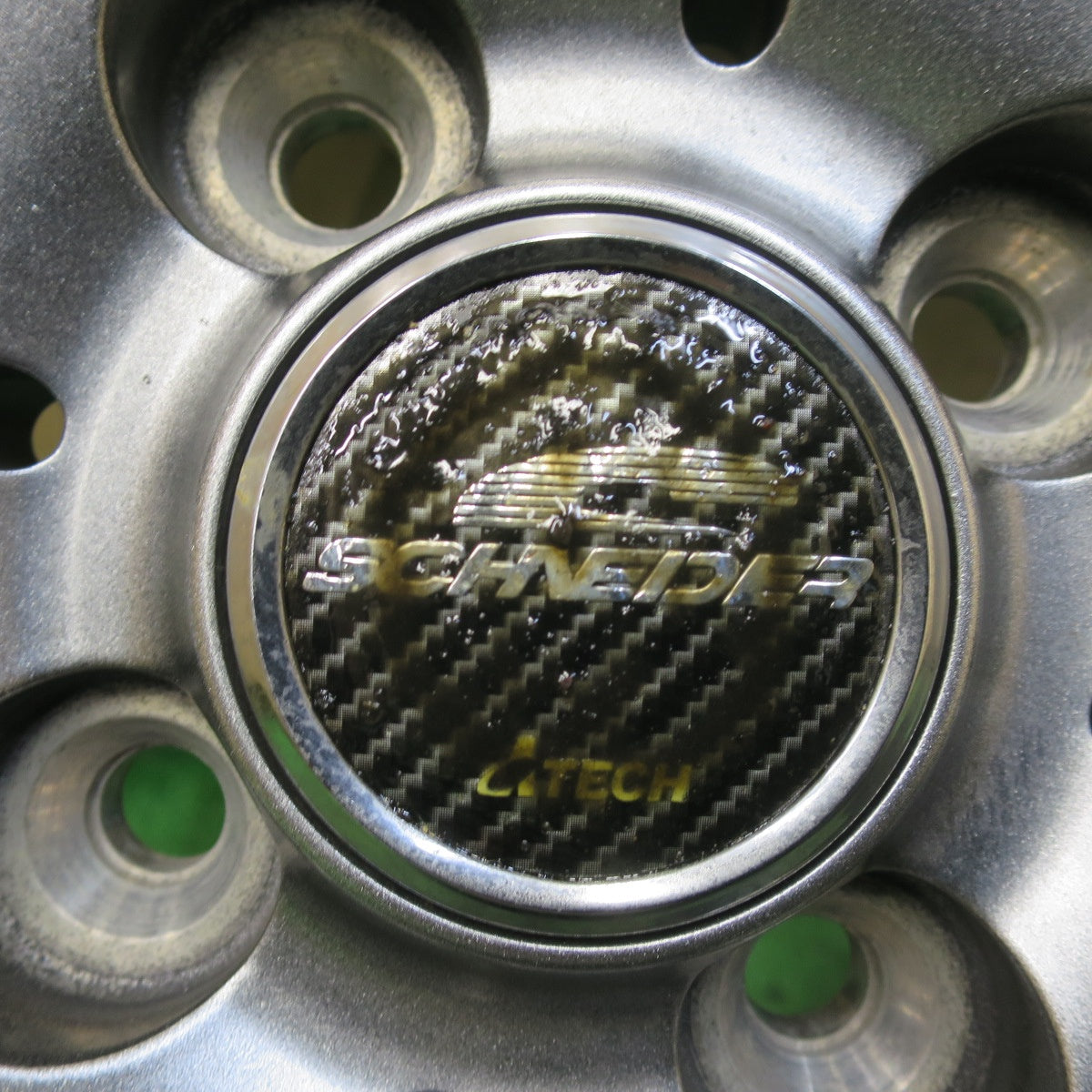 未使用！21年！キレイ★スタッドレス 155/65R14 ブリヂストン ブリザック VRX SCHNEIDER シュナイダー 14インチ PCD100/4H★5101608イス