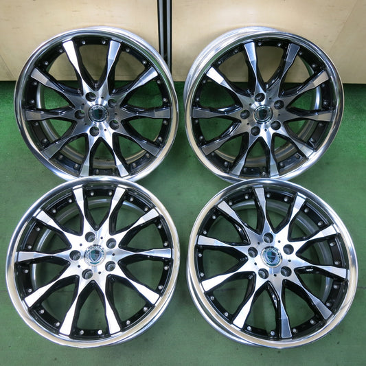 4本価格★WORK SCHWERT SW2 18インチ ホイール ワーク シュバート シュヴァート 18×8JJ PCD114.3/5H★5071806SYホ
