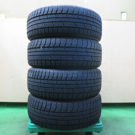 [送料無料] バリ溝！22年！ほぼ10分★スタッドレス 205/55R17 トーヨー ウインター トランパス TX タイヤ 17インチ ノア ヴォクシー 等★4111303イスタ