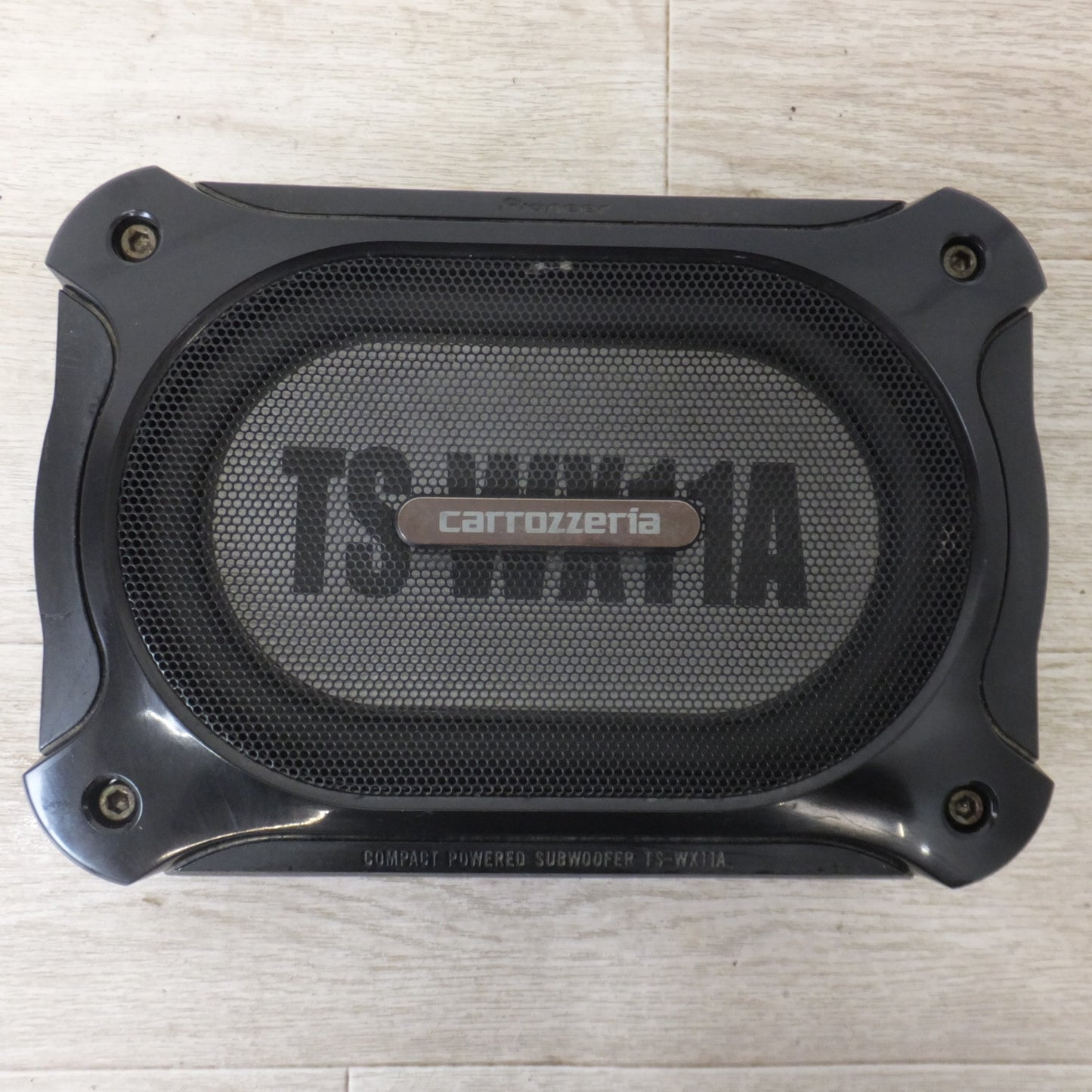 [送料無料] ★カロッツェリア carrozzeria 21cm×13cm パワードサブウーファー TS-WX11A★