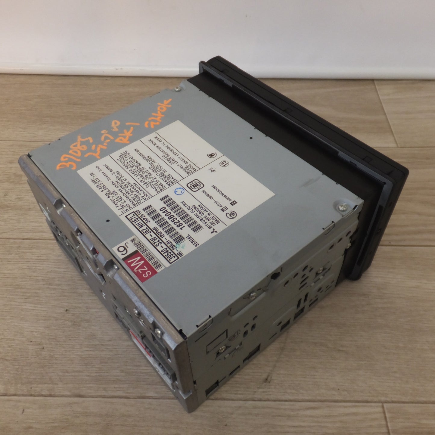 [送料無料] 現状品★三菱製 ホンダ 純正 ステップワゴン スパーダ RK5 RK6 HDDナビ 39540-SZW-J62 NH167L(18)★