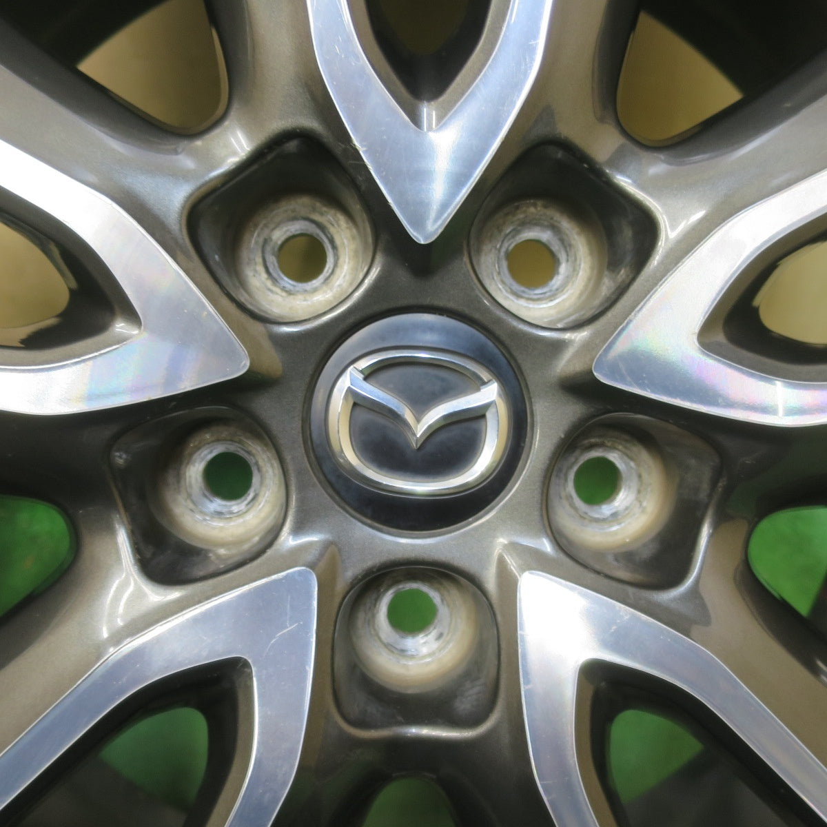 バリ溝！24年！9.5分★マツダ CX-3 純正 215/50R18 トーヨー プロクセス CL1 SUV 18インチ CX3 PCD114.3/5H★6040412イノ