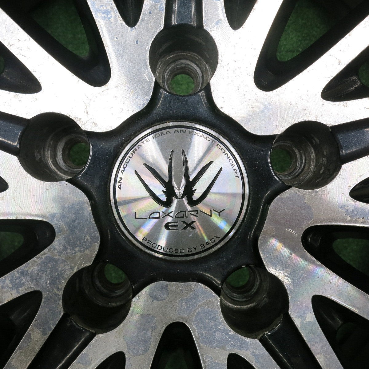 [送料無料] バリ溝！9.5分★LOXARNY EX BADX 225/45R18 スタッドレス コンチネンタル コンチバイキング コンタクト6 ロクサーニ PCD114.3/5H★4093004NJス