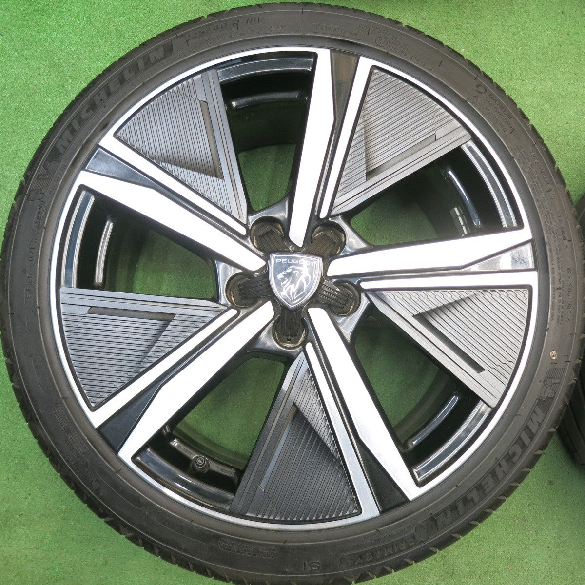 4本価格！24年◎プジョー 308 GT 純正 225/40R18 ミシュラン プライマシー4 S1 ピレリ POWERGY 18インチ PCD108/5H◎6062506HAノ