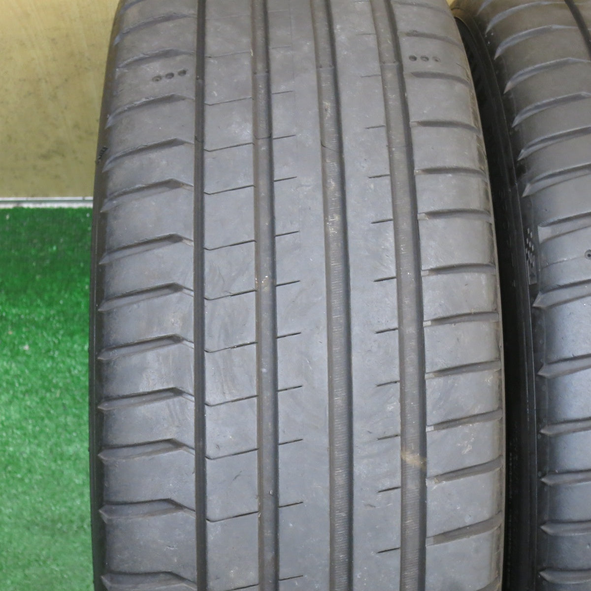 バリ溝！23年！8.5分◎ワーゲン ゴルフ7 ヴァリアント 純正 225/40R18 ミシュラン パイロットスポーツ5 18インチ PCD112/5H◎6090502KKノ