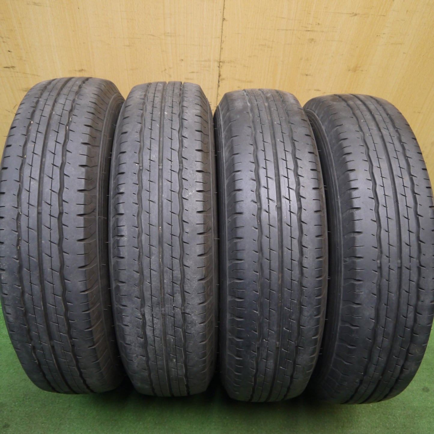キレイ！22年★トヨタ サクシード プロボックス 等 純正 スチール 155/80R14 88/86N ダンロップ SP175L 14インチ PCD100/4H★5053005Hノ