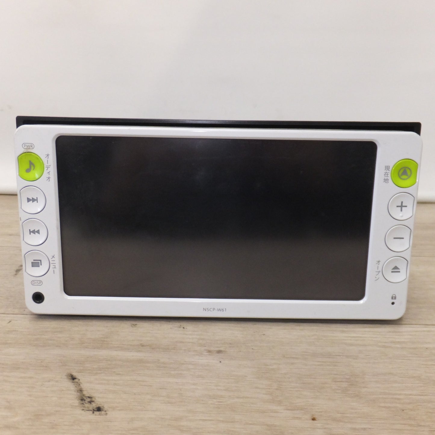 [送料無料] 現状品★パイオニア製 トヨタ 純正 メモリーナビ マルチAVステーション NSCP-W61 08545-00U60 セキュリティロック(23)★