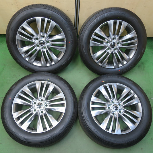 新車外し！26年★トヨタ 40系 アルファード Zグレード ヴェルファイア 純正 225/60R18 トーヨー プロクセス Comfort コンフォート 18インチ PCD120/5H★6041601イノ