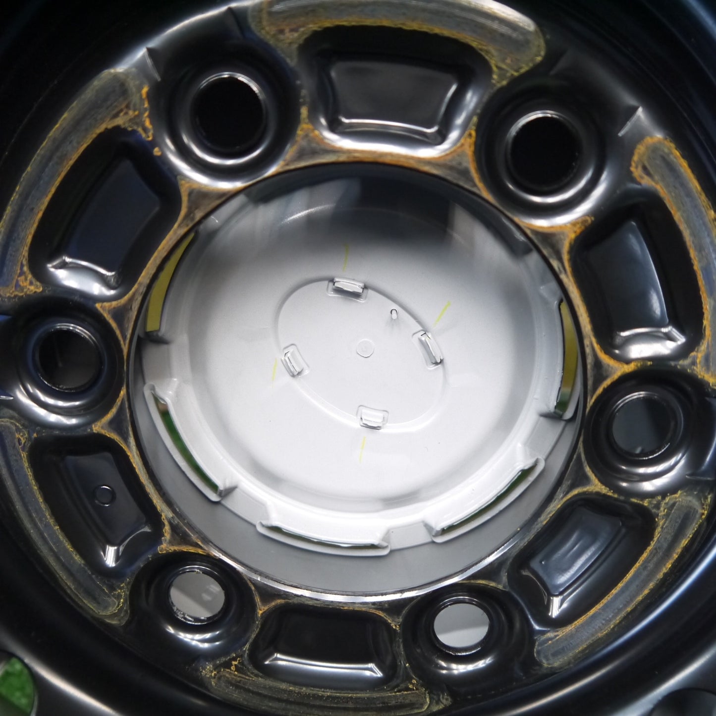 新車外し★トヨタ 200系 ハイエース 純正 スチール ホイール 15インチ 15×6J PCD139.7/6H★6060505Hホ