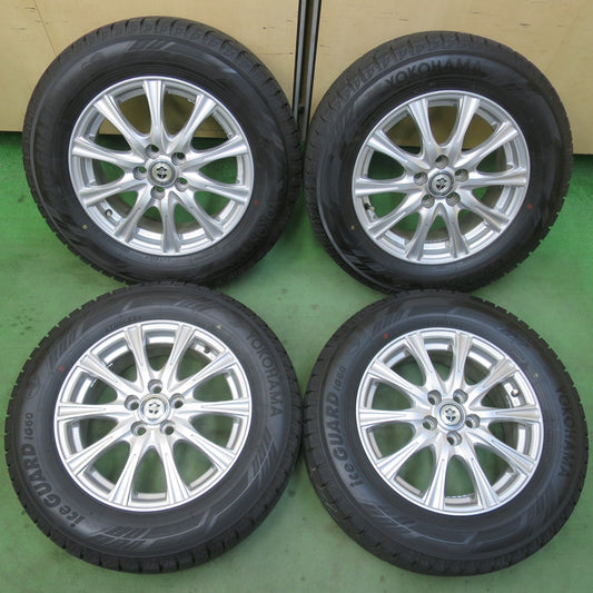 バリ溝！22年！キレイ！9.5分★プリウス 等 195/65R15 スタッドレス ヨコハマ アイスガード iG60 JOKER ジョーカー 15インチ PCD100/5H★6022108イス