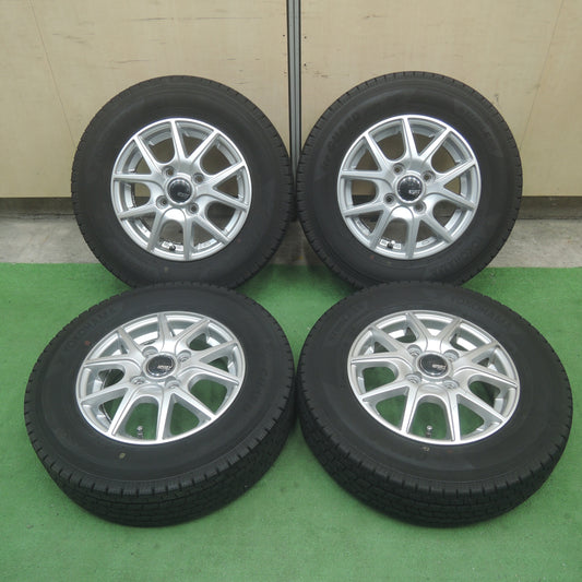 バリ溝！22年！9分★スタッドレス 145/80R12 80/78N ヨコハマ アイスガード iG91 SPORT DAISY 12インチ PCD100/4H★5042303TTス