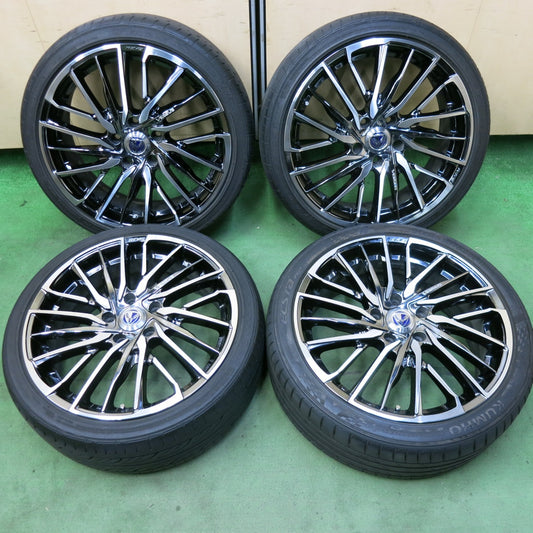 バリ溝！キレイ！8.5分★RAYS VERSUS STRATAGIA Avventura 215/40R18 グッドイヤー LS2000 クムホ PS71 レイズ ベルサス ストラテジーア アベントゥーラ PCD114.3/5H★5082202SKノ