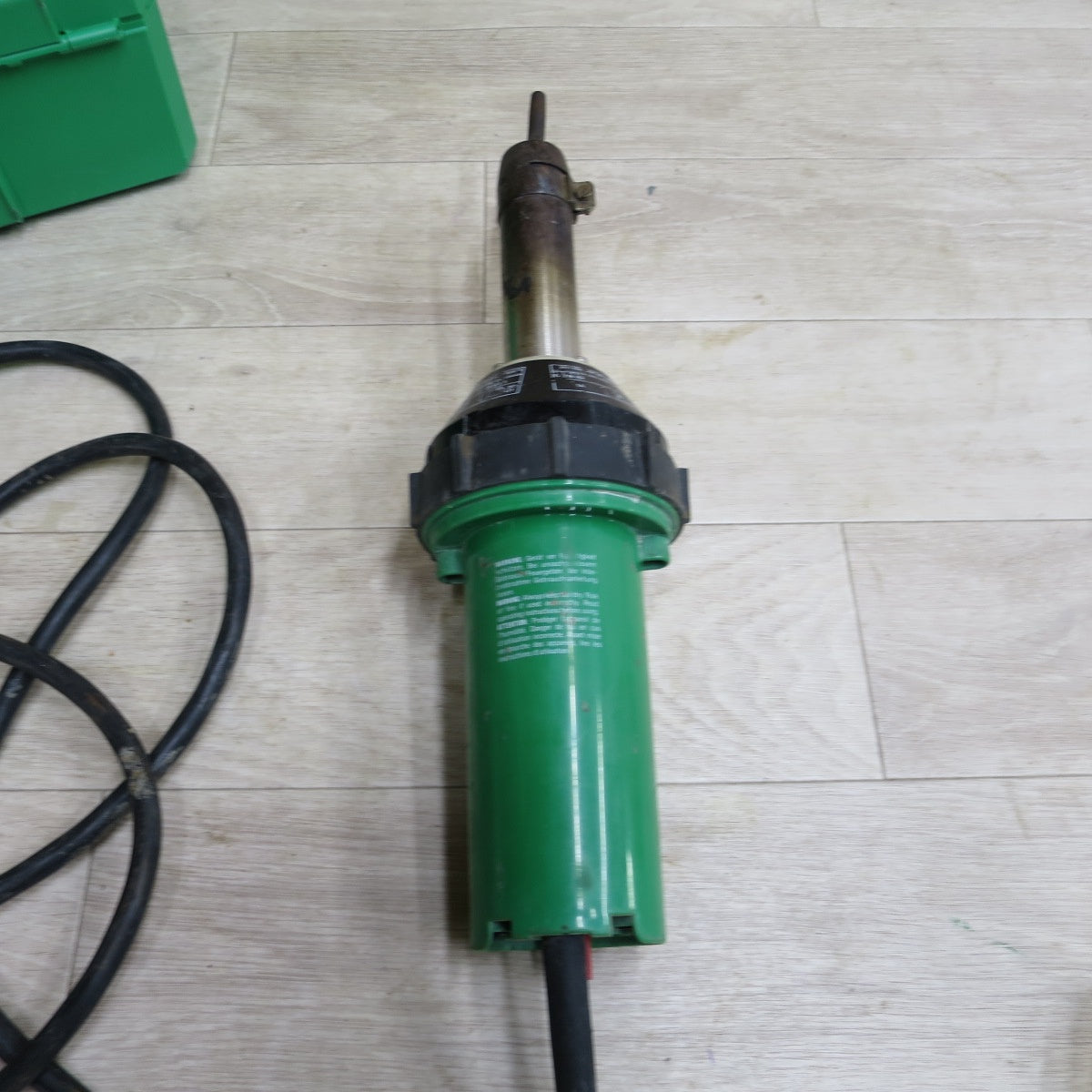 [送料無料] 付属品付き◆LEISTER ライスター ヒートガン TRIAC トリアック 型式 不明 溶接機 溶着 熱風機 電動 工具◆