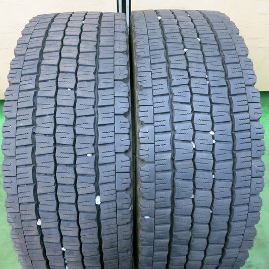 2本 23年★トラック タイヤ 245/70R19.5 136/134J スタッドレス ダンロップ デクテス SP081 DECTES 19.5インチ★5030302ナスタ