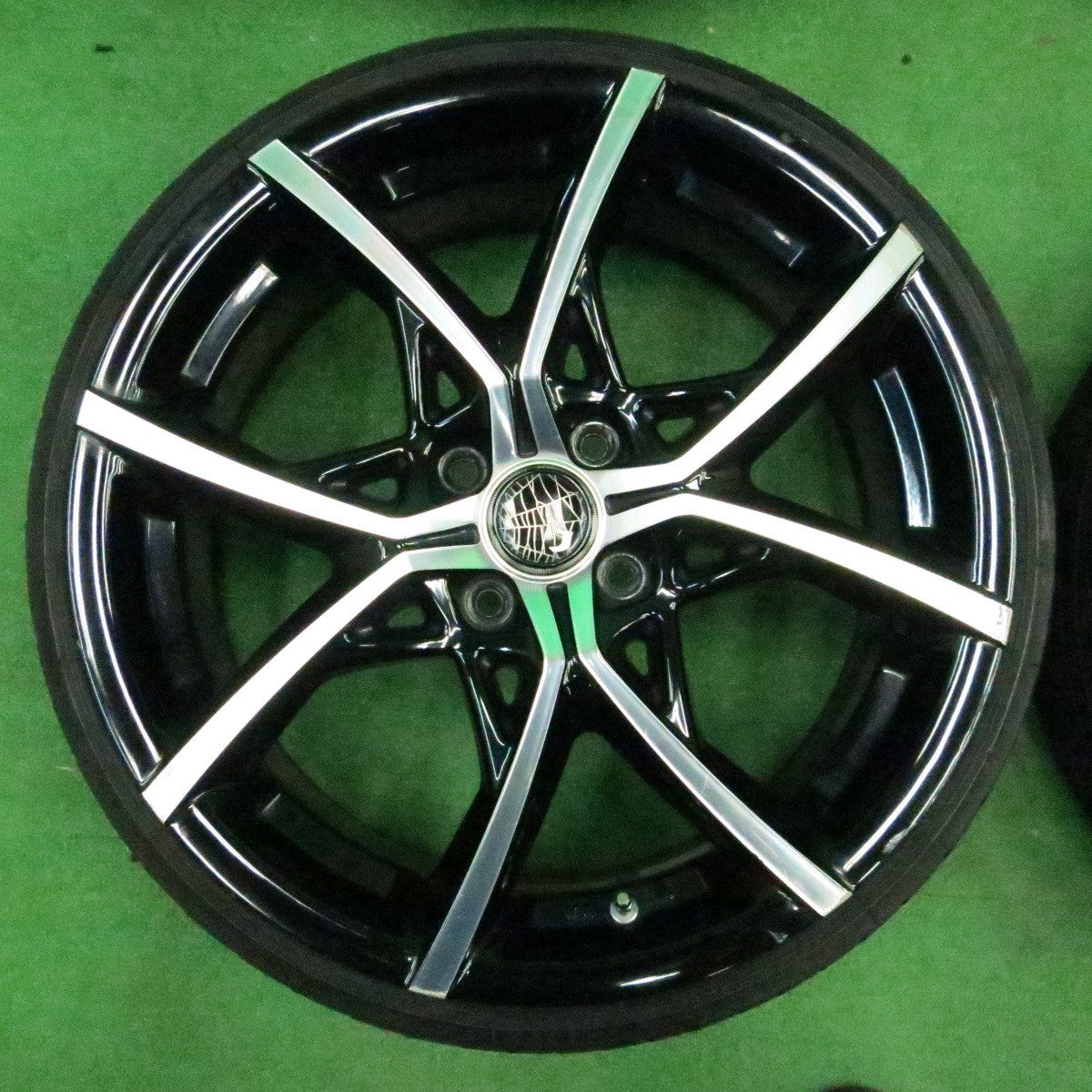 *送料無料* バリ溝！20年！ほぼ10分★軽カー 165/35R17 M´zSPEED J スパイダートラップ ナンカン ウルトラ スポーツ NS-2 PCD100/4H★4050108ナノ