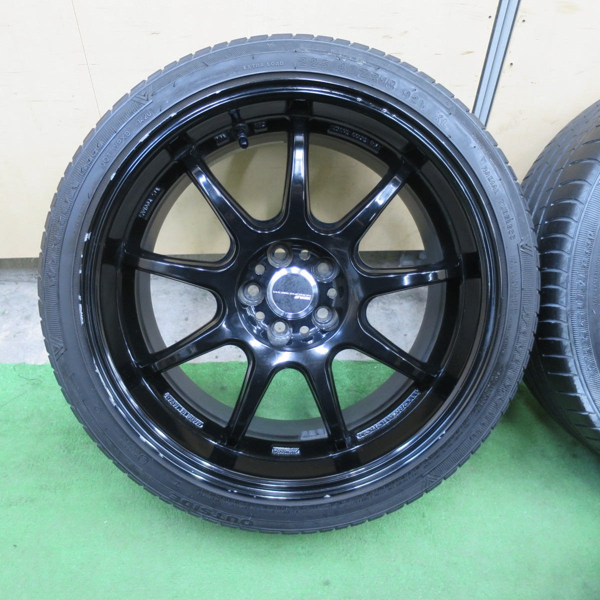 4本価格★プリウス 86 BRZ 等 WORK EMOTION D9R 225/40R18 ウィンラン R330 ワーク エモーション 18インチ PCD100/5H★6041401TTノ