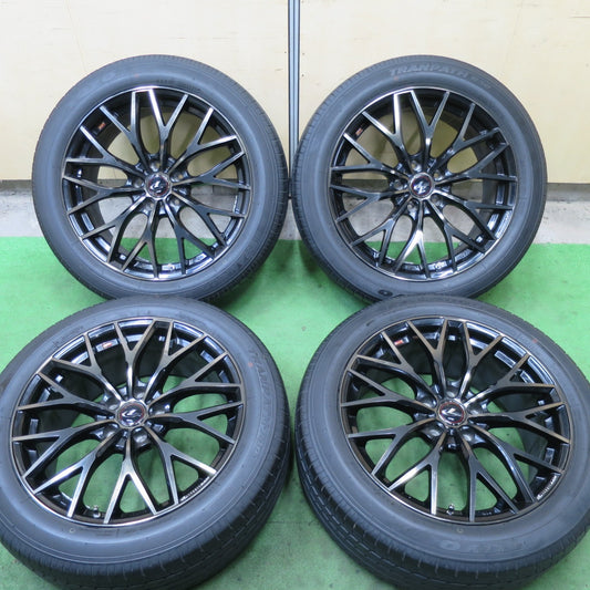 キレイ！22年★LEONIS MX 235/50R18 トーヨー トランパス R30 レオニス 18インチ PCD114.3/5H★5090202TTノ