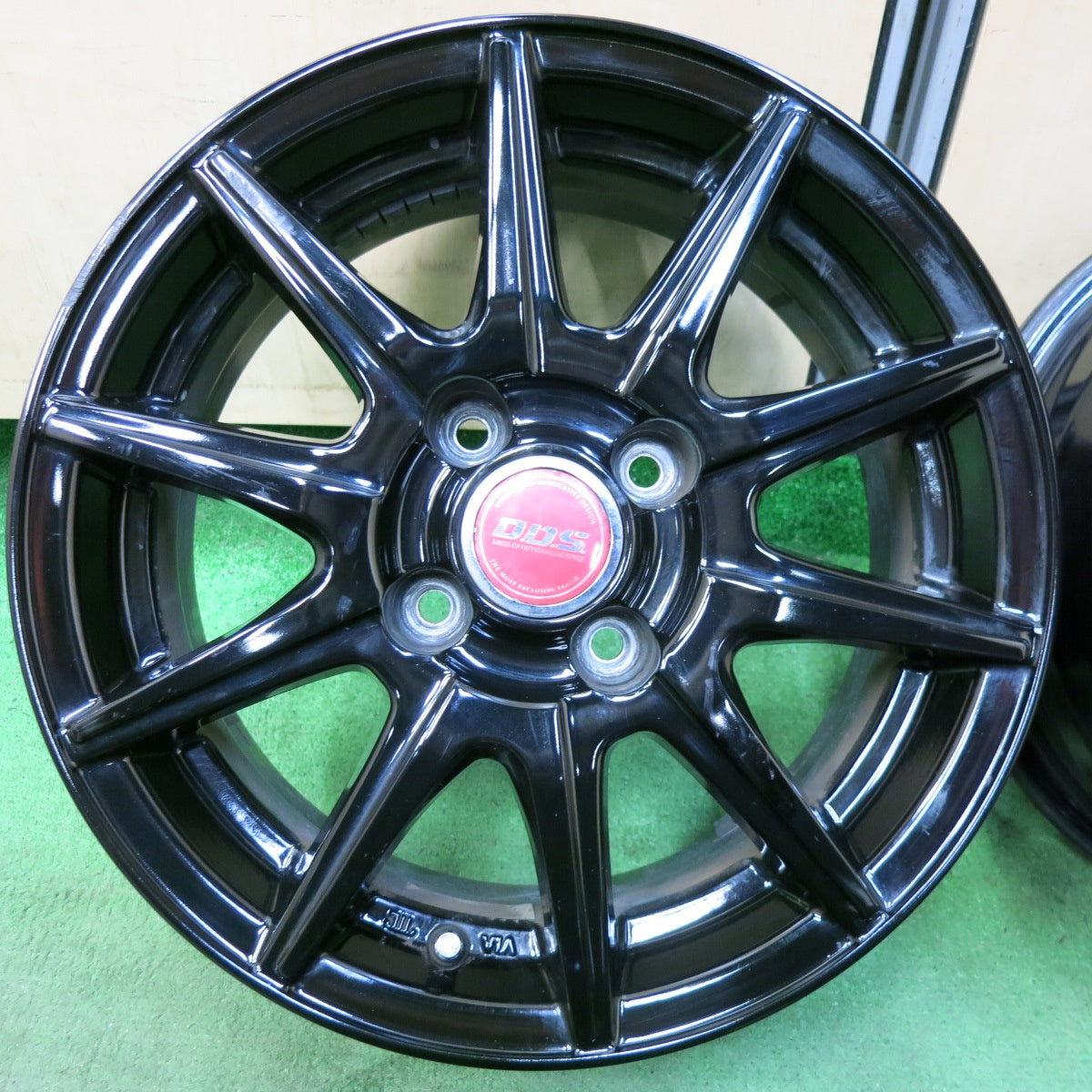 4本価格★D.O.S. DOS 14インチ ホイール 14×5.5J PCD100/4H★5042503SYホ