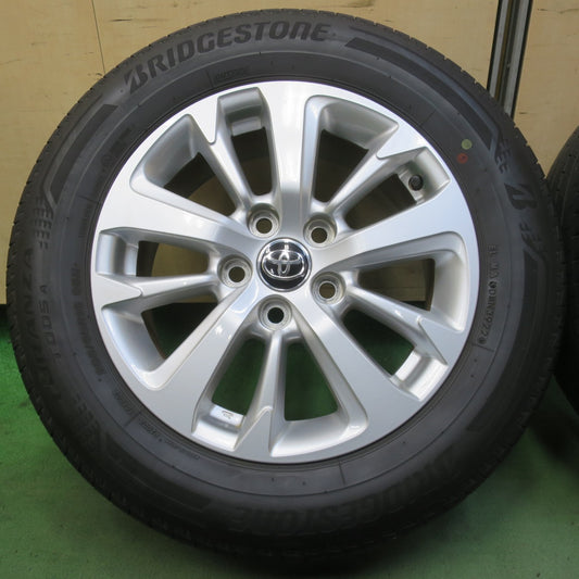 キレイ！22年◎トヨタ ヤリスクロス Gグレード 純正 205/65R16 ブリヂストン トランザ T005A 16インチ PCD114.3/5H◎6093006イノ