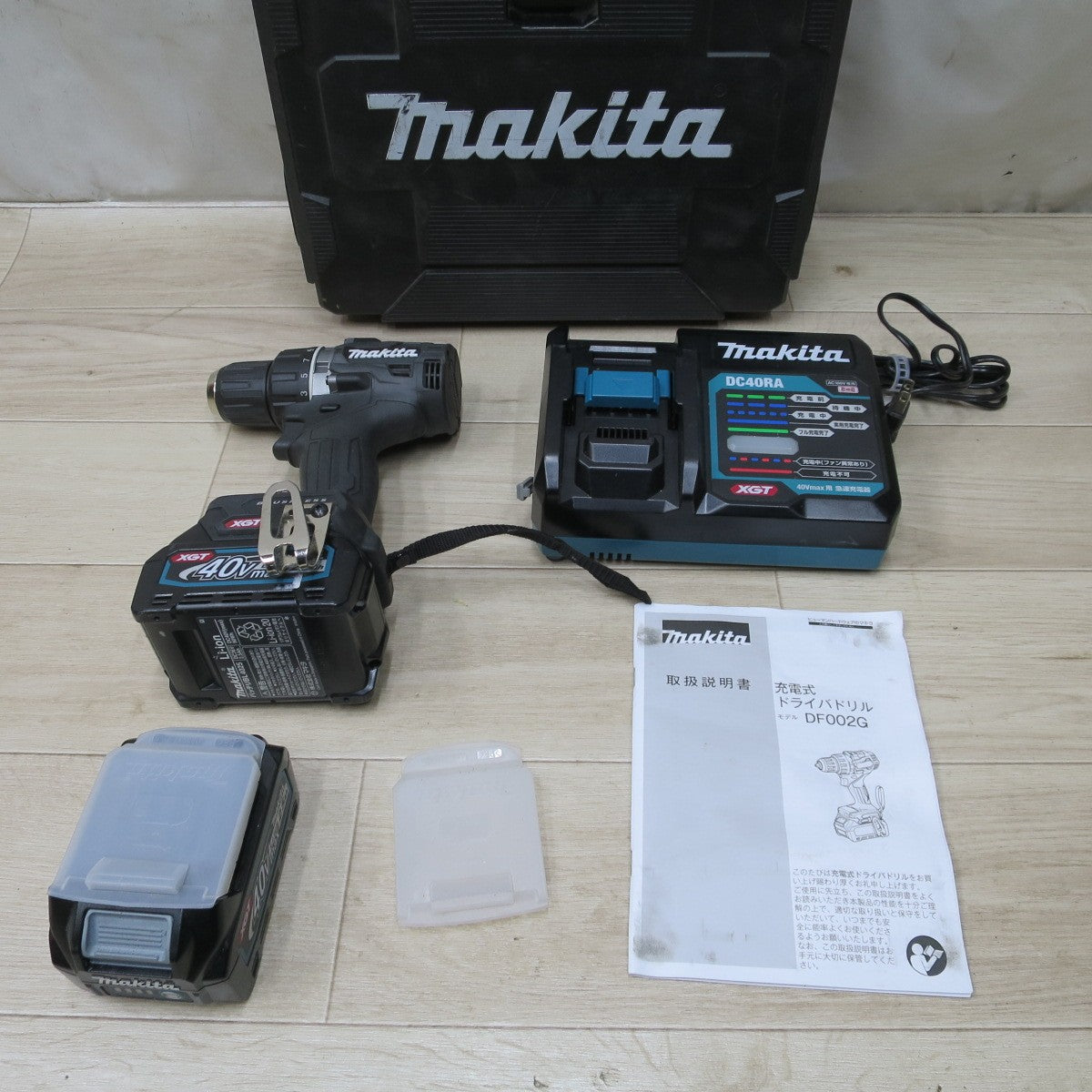 [送料無料] キレイ◆マキタ 充電式 ドライバ ドリル DF002G 電動 工具 40V(max) コードレス Makita◆
