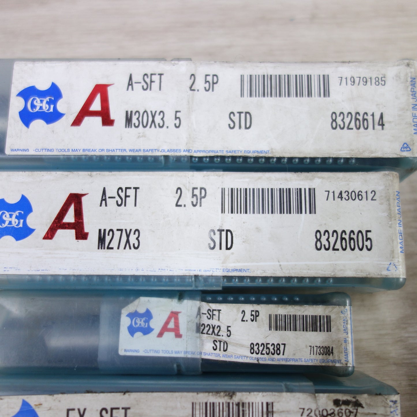 [送料無料] 14点まとめ売り！未使用◆日東工器 OSG トラスコ中山 ジェットブローチ ドリル タップ スパイラルタップ  EX-GDR EX-SFT A-SFT M27X3 M24X3 M22X2.5 等◆