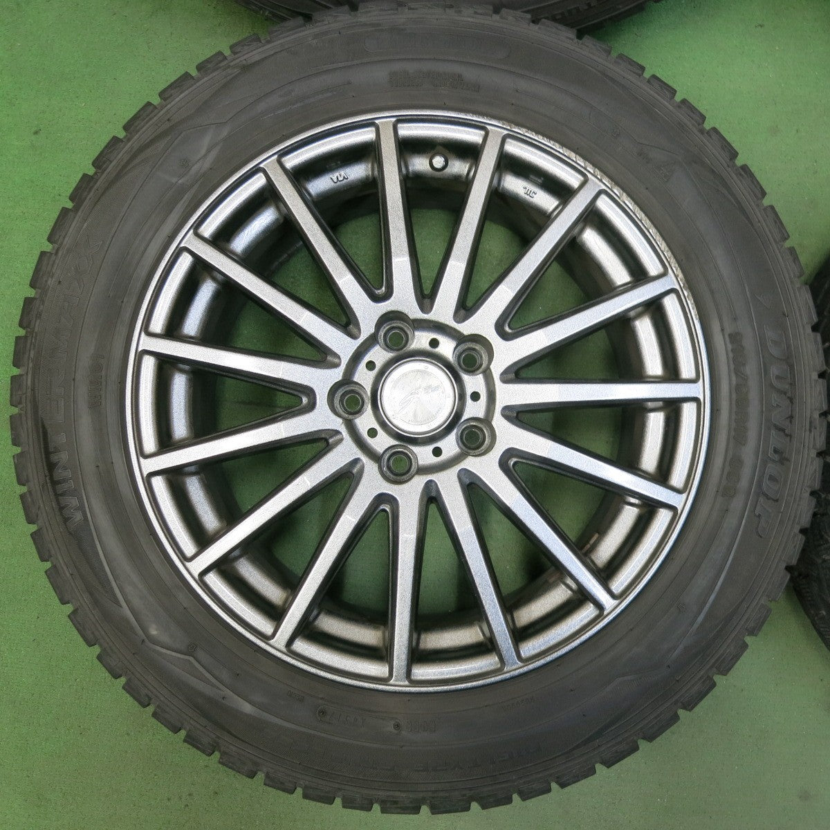 バリ溝！9.5分★スタッドレス 215/60R17 ダンロップ ウインターマックス WM01 SEIN RACING S ザイン レーシング 17インチ PCD114.3/5H★5073001SYス