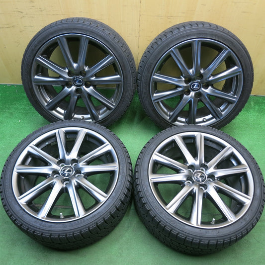 センサー付き★レクサス GS Fスポーツ 純正 235/40R19 265/35R19 スタッドレス グッドイヤー アイスナビ ZEA2 19インチ PCD114.3/5H★6050304HAス