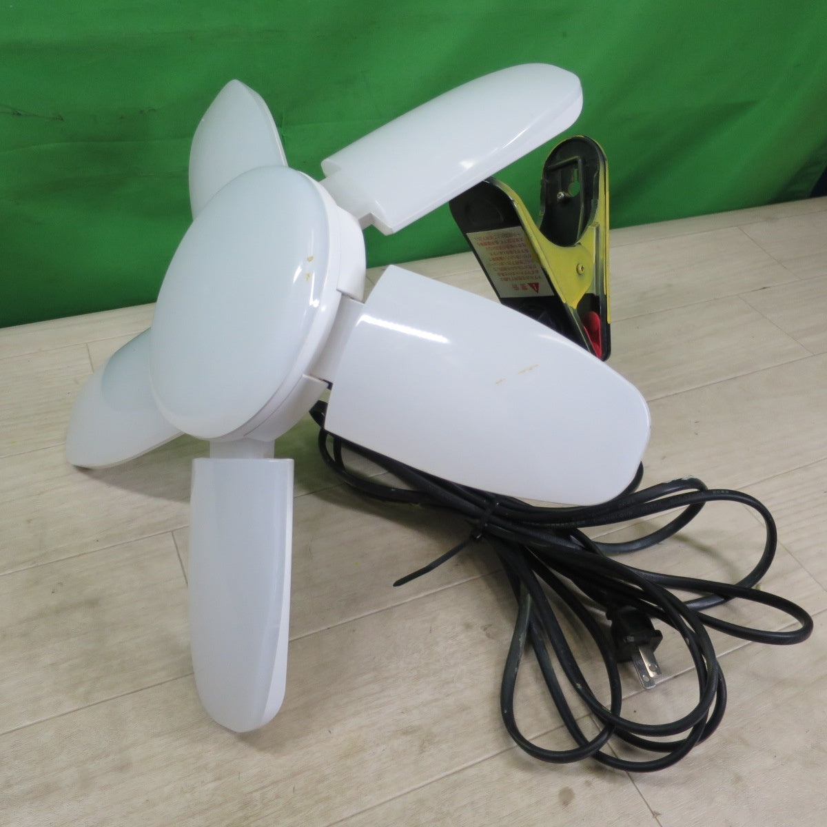 ☆高儀 5枚羽 LED クリップ ライト LL-55 100V 熱田資材 SUPER LUMINE X スーパールミネX 屋内用 110V 照明 機器 投光器☆
