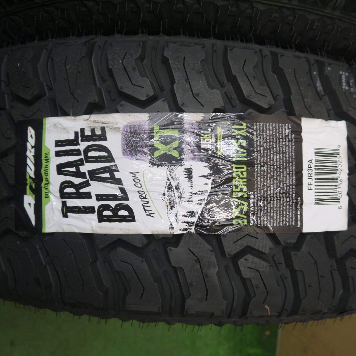 未使用！24年！付属品付き◎ベンツ ゲレンデ  AMG タイプ 275/55R20 ATTURO TRAIL BLADE X/T 20インチ PCD130/5H◎6060303KKノ