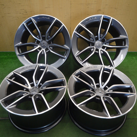4本価格★ベンツ GT 43 純正 AMG ホイール 19インチ 19×9.5J 19×11J PCD112/5H★6060503Hホ