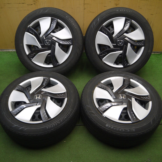 *送料無料* 4本価格★ホンダ フィット 純正 スチール 185/60R15 ブリヂストン エコピア EP150 15インチ PCD100/4H★4051501Hノ
