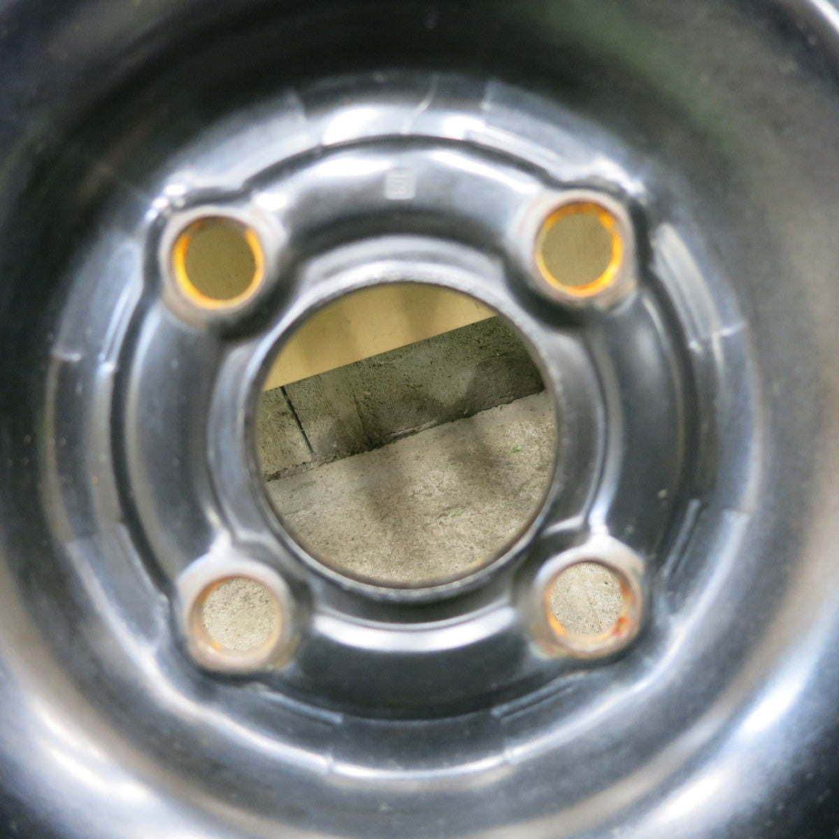 キャップ＆トリムリング付き！キレイ★DAYTONA STYLE 165/55R14 セイバーリング SL201 デイトナ スタイル スチール 14インチ PCD100/4H★6012307ナノ