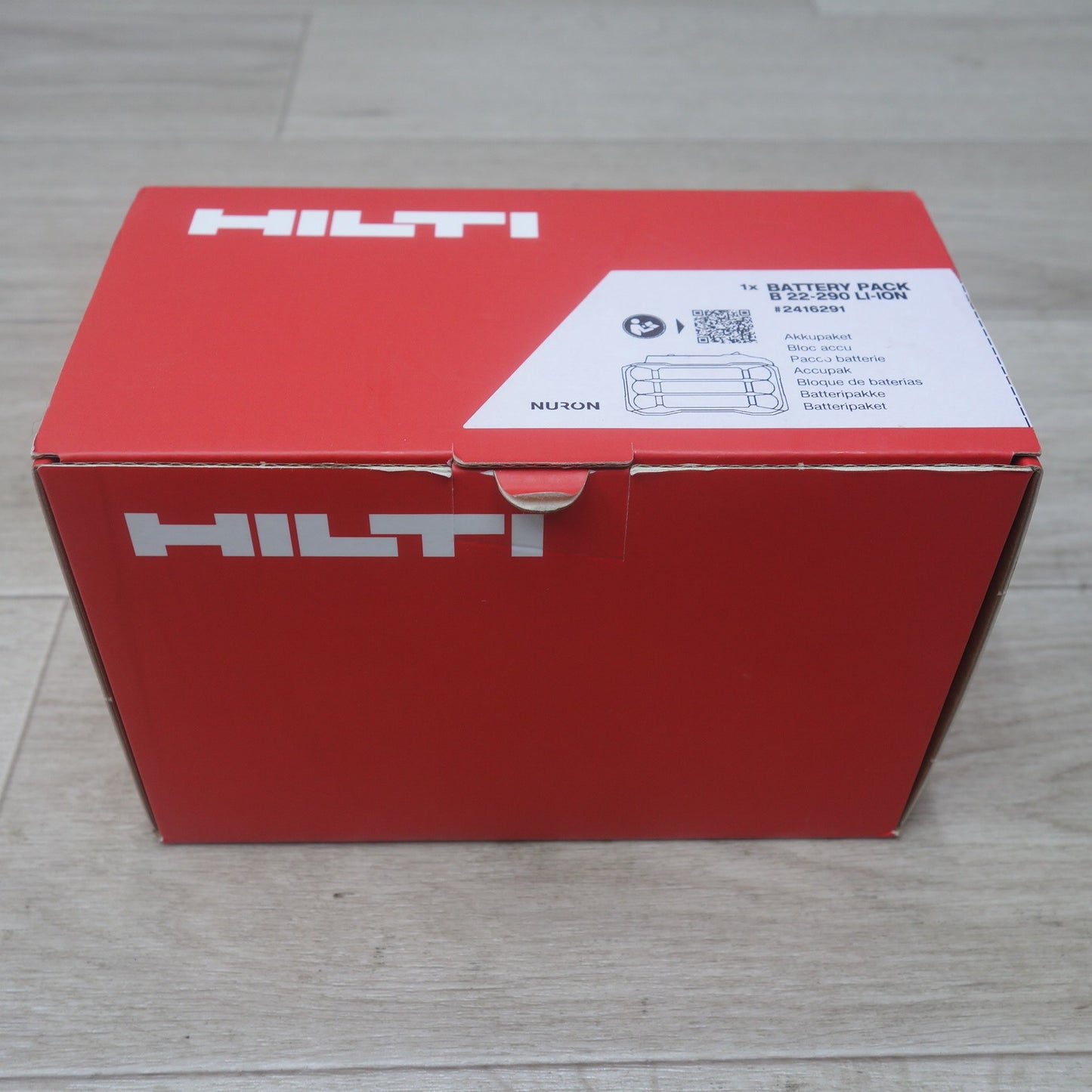 ●複数在庫有●[送料無料] 未使用◆HILTI ヒルティ バッテリーパック B 22-290 Li-ion BATTERY PACK #2416291◆