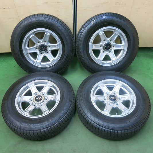 バリ溝！22年！9分★ハイエース 等 KEELER 195/80R15 107/105R スタッドレス ミシュラン AGILIS X-ICE キーラー 15インチ PCD139.7/6H★5092702SKス