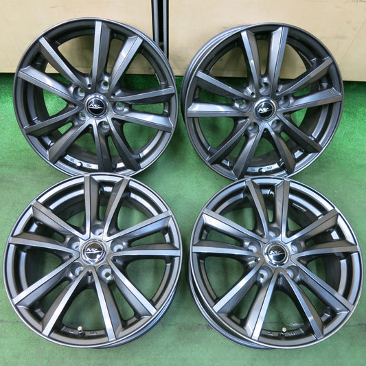 [送料無料] キレイ★NIRVANA NV weds 16インチ ホイール 16×6.5J ニルバーナ ニルヴァーナ ウェッズ PCD114.3/5H★5012806SYホ
