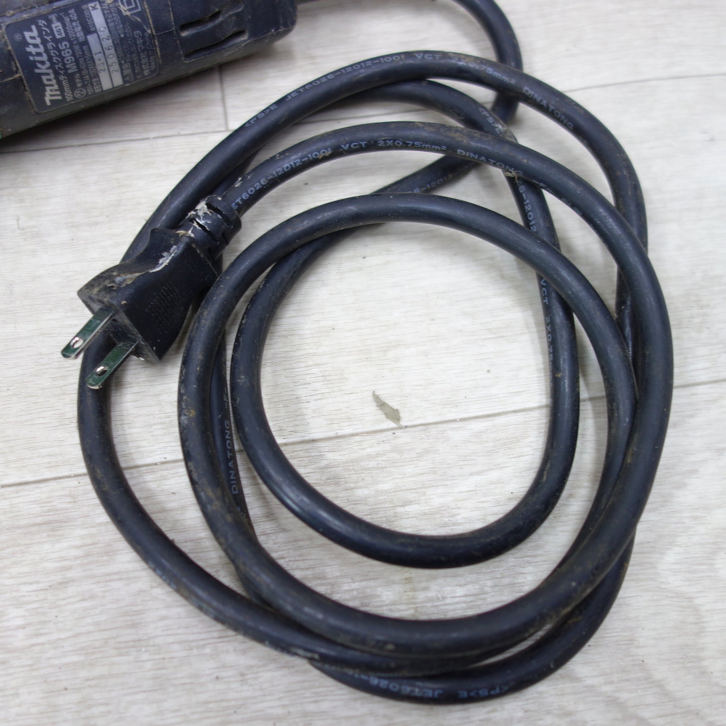 [送料無料] 付属品付き◆マキタ 100mm ディスク グラインダ 100V M965 外箱付き 研削 研磨 切断 電動 工具◆