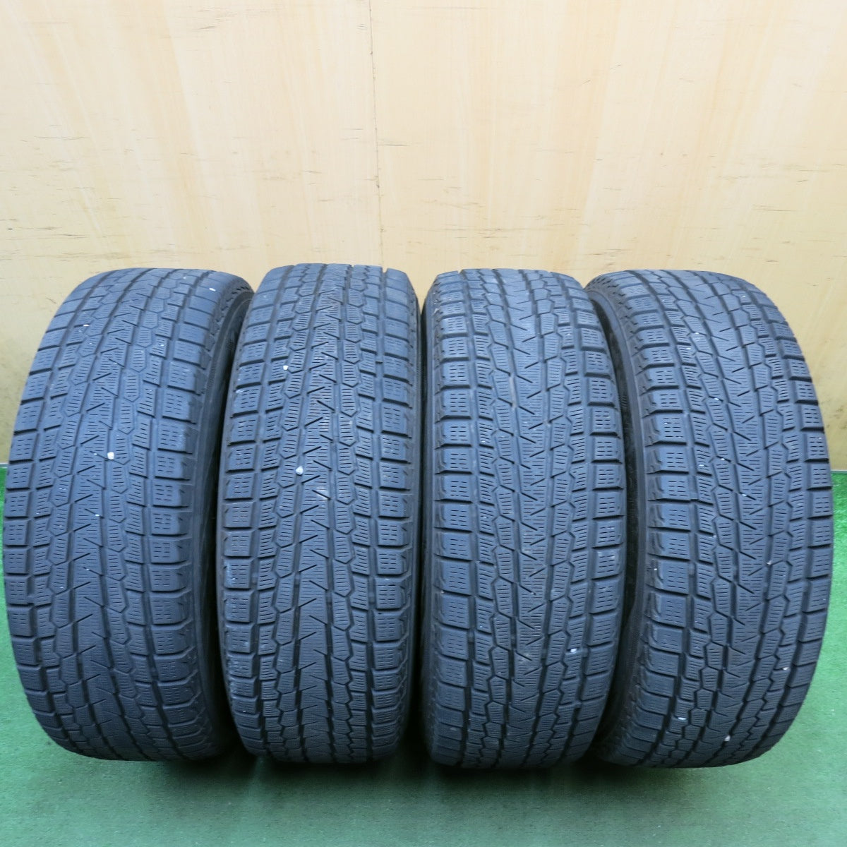 バリ溝！9分◎スタッドレス 225/65R17 ヨコハマ アイスガード G075 TEAD テッド 17インチ PCD114.3/5H◎6092004HAス