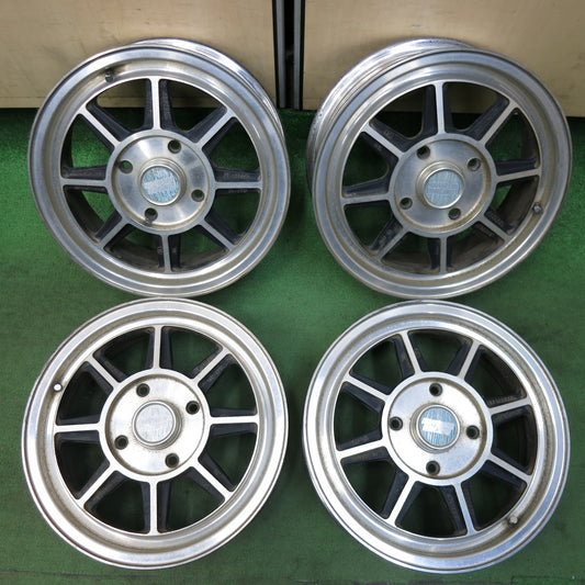 [送料無料] 4本価格★HAYASHI RACING 14インチ ホイール 14×5JJ ハヤシ レーシング カプチーノ 等 PCD114.3/4H★5032110SYホ