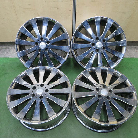 4本価格◎LEGZAS STICH シュティッヒ レグザス 19インチ ホイール 19×8JJ PCD114.3/5H◎6090401NGホ