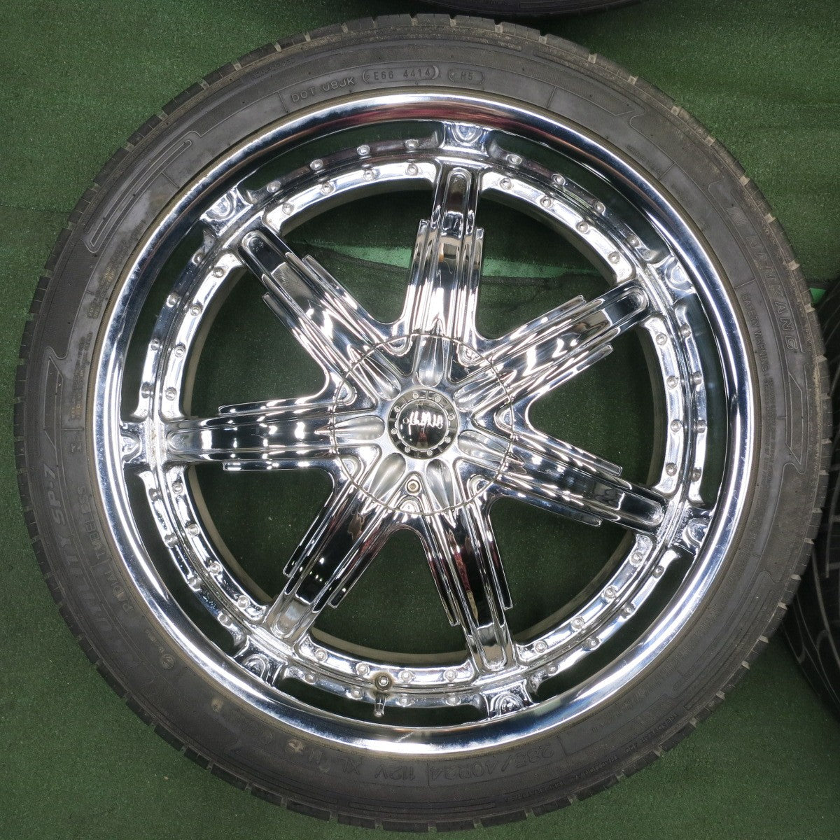 *送料無料* バリ溝！9.5分★285/40R24 DEVTNO ナンカン NK UTILITY SP-7 24インチ PCD139.7/6H★4041606TNノ
